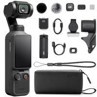 Offre Spéciale Osmo Pocket 4 Creator Combo Stabilisateur 1 pouce Vidéo 4K/240fps 107 Go Zoom sans perte 2x Caméra portable 4K Caméra Vlog