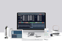 Matriz de Audio Digital Profesional con Integración VoIP