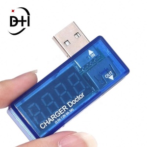 เครื่องวัดแรงดันไฟฟ้าและกระแสไฟแบบดิจิตอลขนาดเล็ก พกพาสะดวก ใช้พอร์ต USB สำหรับตรวจสอบการชาร์จ - Product Image 2