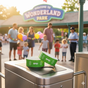 Événement promotionnel personnalisé NFC RFID UHF vinyle bracelet en plastique fête Festival <span class=keywords><strong>Concert</strong></span> billet conception entrée mode Identification - Product Image 5