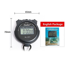 Temporizador de cronómetro electrónico Digital con pantalla LCD de una sola línea multicolor, con función de alarma de reloj de fecha semanal, 2 unidades - Product Image 4