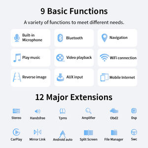 Autoradio GPS Android 10,1 pouces pour <span class=keywords><strong>Renault</strong></span> <span class=keywords><strong>Clio</strong></span> 2012-2016 (AT/MT) avec caméra de recul AHD - Product Image 6