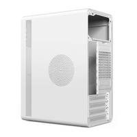 Grosir kustom OEM PC kustom Casing komputer kantor Desktop MATX Casing komputer