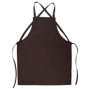 Custom Cotton Polyester <b>Denim</b> Canvas Adult Bib <b>Apron</b> Durable One Size for Work Protection - Product Image 4