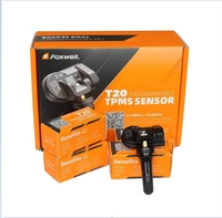 Capteur de surveillance de pression des pneus universel pour voiture MX One TPMS T20, capteur programmable automobile FOXWELL, capteur de pression des pneus TPMS