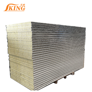 Panneaux muraux isolés ignifuges ISOKING de 5 pouces avec âme en laine minérale pour l'<span class=keywords><strong>isolation</strong></span> <span class=keywords><strong>des</strong></span> murs extérieurs et intérieurs - Product Image 1