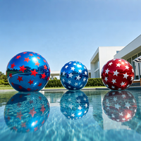 Globo Esférico Iridiscente Inflable, Esfera de Burbuja de PVC, Decoración para Bodas, Fiestas, Navidad, Grandes Esferas Decorativas Brillantes en Forma de Huevo