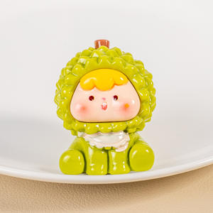 Mini Fruit Resin Jewelry Accessories DIY Refrigerator Sticker Desktop Jewelry Keychain Pendant Wholesale New Materials - Product Image 6