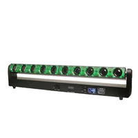 Barre de lumière LED linéaire mobile 400W avec rotation sur l'axe Y, faisceau de scène multi-têtes RGBW, projecteur de lavage professionnel pour spectacles et événements