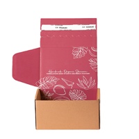 Boîte en carton ondulé pour l'expédition de colis, petite boîte d'emballage en papier pour l'e-commerce, boîte à courrier de luxe pour vêtements et cadeaux Lipack