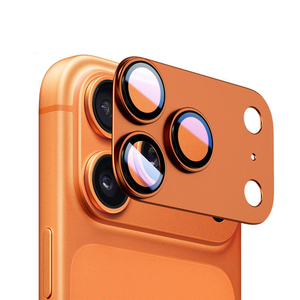 <span class=keywords><strong>Protector</strong></span> de Pantalla Metálico 3D HD Color Naranja Cósmico para la Cámara del iPhone 17, <span class=keywords><strong>Protector</strong></span> de Lente para iPhone 17 Pro Max y 17 Air - Product Image 2