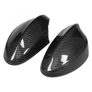 ฝาครอบกระจกมองหลังคาร์บอนไฟเบอร์สำหรับ BMW E90 05-07 ชุดเต็ม ลายพิมพ์น้ำ - Product Image 1