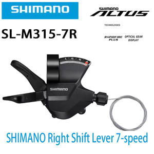 Manette de VTT <span class=keywords><strong>SHIMANO</strong></span> Altus <span class=keywords><strong>SL</strong></span>-<span class=keywords><strong>M315</strong></span> <span class=keywords><strong>SL</strong></span>-M310 2x7 2x8 3x7 3x8 2 3 7 8 14 16 21 24 Vitesses, Levier de Changement de Vitesse pour VTT - Product Image 1