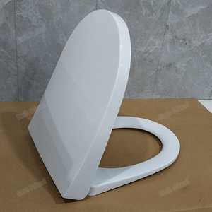 Vòng hình dạng nhanh chóng cài đặt <span class=keywords><strong>WC</strong></span> PP nhà vệ sinh chỗ ngồi bìa nhựa nhà vệ sinh Bìa nắp chất lượng cao - Product Image 1