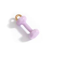 KAVNAR Breloques en émail 3D assorties, plaquées or PVD, motifs Baleine, Noël, Alimentation, Sport, pour la fabrication de bijoux DIY (bracelets, colliers)