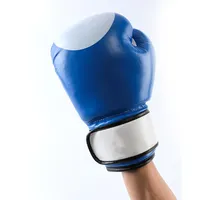 Custom Combat Gym Training Wettbewerb Glänzende gewinnende Leder Box handschuhe