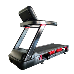 Tapis roulant électrique avec écran LCD, inclinaison automatique, vitesse de 15 à 20 km/h, 2 moteurs, capacité de 180 kg pour une utilisation à domicile - Fitness multifonctionnel - Product Image 5