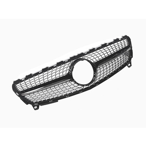 กระจังหน้าลายดาว Mercedes-Benz A-Class W176 วัสดุ ABS อะไหล่เปลี่ยนกันชนหน้า - Product Image 3