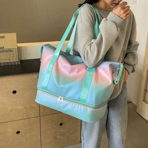 Sac de voyage imperméable grande capacité, design tendance, sac à bandoulière décontracté, sac à bagages de haute qualité pour femmes - Product Image 5