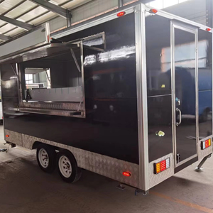 Tùy chỉnh hộp kim loại Trailer di động thực phẩm Xe tải chất lượng cao Nhà hàng thực phẩm xe mới - Product Image 4
