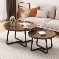 Table basse moderne en métal table de canapé de salon de luxe simple avec mobilier de maison portable