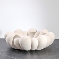 Ensemble d'Assiettes et Plats de Luxe en Céramique Faits à la Main, Formes Irrégulières, Sur Mesure pour Dîner et Fruits