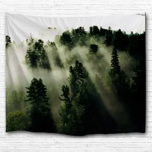 Exquisite and marvelous ECO-friendly fluorescent printed tapestry