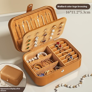 Handmade Lớn Hộp Đồ Trang Sức Cao Cấp Lưu Trữ Container Cho Dây Chuyền Vòng Tay Bông Tai Có Giá Trị Mảnh - Product Image 6