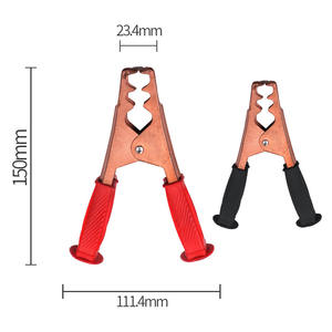 Pinces crocodiles en métal Cantell 150mm pinces crocodiles <span class=keywords><strong>pour</strong></span> batterie <span class=keywords><strong>de</strong></span> voiture chargeant le câble <span class=keywords><strong>de</strong></span> démarreur <span class=keywords><strong>de</strong></span> bateau <span class=keywords><strong>de</strong></span> voiture - Product Image 6