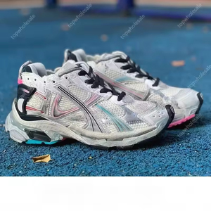 <span class=keywords><strong>Sneakers</strong></span> Chunky Balenciaga 3.0 di Lusso da <span class=keywords><strong>Uomo</strong></span>, in Vera <span class=keywords><strong>Pelle</strong></span>, con Dettagli Luminosi, Stile Trendy Casual Sportivo, Novità - Product Image 4