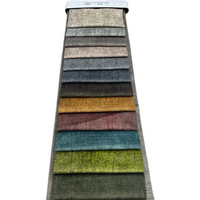 Tissu en velours hollandais imprimé 100 % polyester tricoté, doux, pour canapé, collection 2026, idéal pour la décoration intérieure