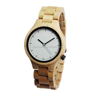 DropShipping 남여 공용 나무 시계 <span class=keywords><strong>Fitron</strong></span> 시계 Relojes 드 Mujer 나무 시계와 핫 세일 손목시계의 새로운 프리미엄 - Product Image 1