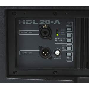HDL 20-A <span class=keywords><strong>Dual</strong></span> <span class=keywords><strong>10</strong></span>-inch actieve line array <span class=keywords><strong>speaker</strong></span> HDL 20 aangedreven <span class=keywords><strong>PA</strong></span>-geluidssysteem professionele audio houten behuizing podiumgebruik - Product Image 3