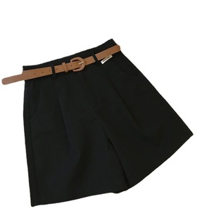 [avec ceinture] Salopette pour femme à jambes larges, imprimée, en viscose et nylon, nouvelle collection été, fine, coupe ample, taille haute, décontractée, polyvalente - Product Image 5