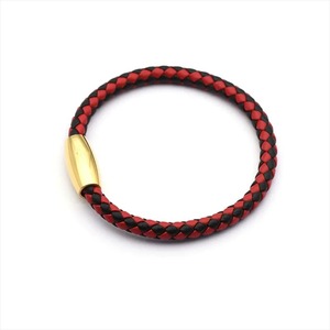 Sunling 1 pièce Fermoirs magnétiques ovales en acier inoxydable, trou intérieur 6/8/10/12MM, à coller sur cordon en cuir tressé, pour fabrication de bracelets DIY - Product Image 3