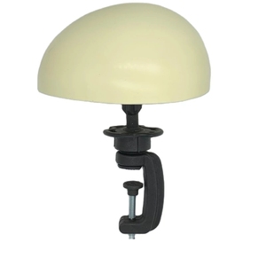 Tête en silicone pour perruque ventilée, demi-tête <span class=keywords><strong>de</strong></span> <span class=keywords><strong>Manequin</strong></span> pour perruque Lace Wig, couture <span class=keywords><strong>de</strong></span> cheveux, pièces dentées, bricolage - Product Image 2