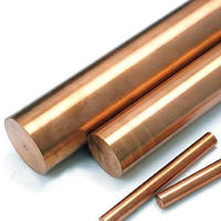 Barres rondes en alliage de cuivre au beryllium au chrome au zirconium au plomb CuBe2Pb C17300 M25