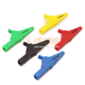 <span class=keywords><strong>Pince</strong></span> <span class=keywords><strong>crocodile</strong></span> 4mm 84mm Longueur 1000V 32A <span class=keywords><strong>Pince</strong></span> <span class=keywords><strong>crocodile</strong></span> <span class=keywords><strong>Rouge</strong></span>/Noir/Jaune/Vert/Bleu - Product Image 1