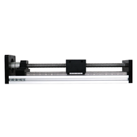 Modul Gerak Rel Linear Slide Ball Screw HLTNC GX80-500MM untuk Pengukiran dengan Motor Stepper Nema 23