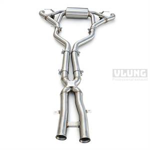 Escape Trasero de Acero Inoxidable T304 para <span class=keywords><strong>Mercedes</strong></span> <span class=keywords><strong>AMG</strong></span> C190 GT <span class=keywords><strong>GTS</strong></span> GTR GTC 4.0L 2014-2022, Instalación Directa con Tornillos - Product Image 3