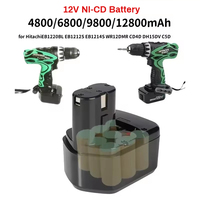 Batterie de remplacement Ni-CD 12V 1500mAh EB1212S EB1214L EB1214S EB1220BL pour outils électriques Hitachi CD4D DH15DV C5D Perceuse sans fil