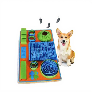 High Quality Portable Plastic Snuffle <b>Mat</b> Durable Cartoon Style Slow Eating Puzzle Training Toy for <b>Dogs</b> Pet-Friendly Brain Game - Product Image 2