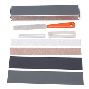 Kit di Strumenti per Liutaio per la Riparazione della Tastiera della <span class=keywords><strong>Chitarra</strong></span>: <span class=keywords><strong>Accessori</strong></span> per Pulizia, Lucidatura e Livellamento - Product Image 3