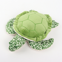 Peluche Tortue Marine Mignonne OEM Personnalisée, Jouet en Peluche Tortue d'Océan Rempli de Coton PP