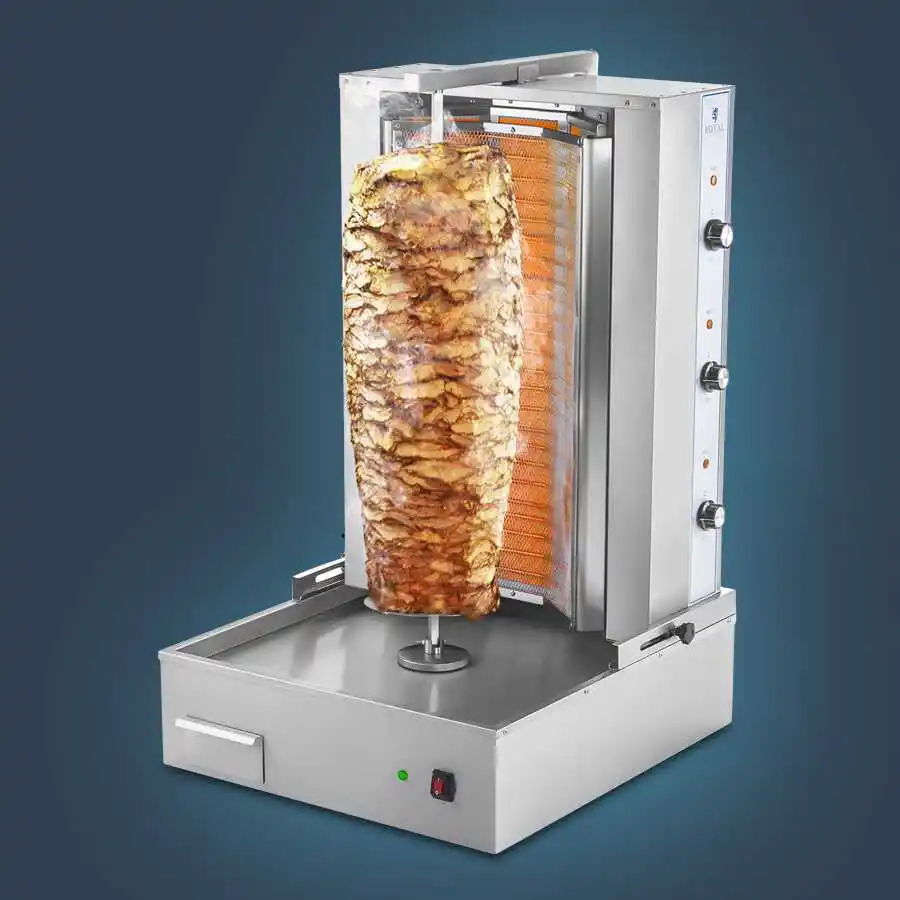 바베큐 프로판 전기/LPG 가스 터키 Doner 케밥 기계 Shawarma 로스터 불고기 오븐