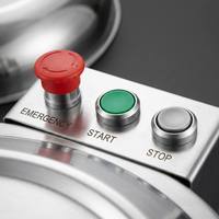 Industriële centrifugale groente- en fruitdroger van roestvrij staal voor restaurantkeukens
