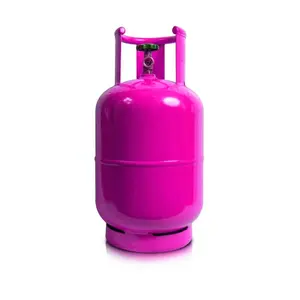 Zhangshan Logotipo personalizado Acero Hogar LPG Cilindro de gas 11kg 24L LPG Cilindro de gas vacío