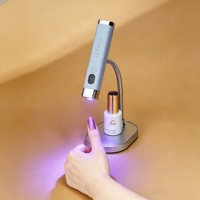 Lampe UV LED Professionnelle Rechargeable de Haute Qualité pour Ongles en Gel, Séchoir Portable Mini de Table pour Usage Domestique avec Capteur IA et Séchage Rapide