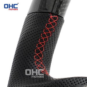 Volante de Fibra de Carbono Real en Stock en EE. UU. para <span class=keywords><strong>Ford</strong></span> <span class=keywords><strong>Mustang</strong></span> EcoBoost GT <span class=keywords><strong>Shelby</strong></span> GT350 <span class=keywords><strong>GT350R</strong></span> 2015-2017 2018-2023 - Product Image 2