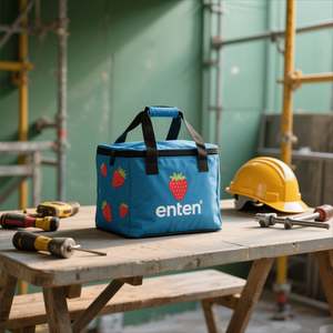 Bolsa de Té con Leche Reciclable, Aislada, de Tela No Tejida, para Llevar, Bolsa Comercial para Catering, Autosellable, Diseño Engrosado, para Supermercado - Product Image 5